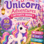 Magical Unicorn Adventures Activity Book