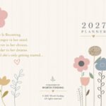 She Is Becoming | 2027 Hyperlinked Digital Planner