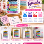 15-Piece Women’s Motivational Digital Design Bundle