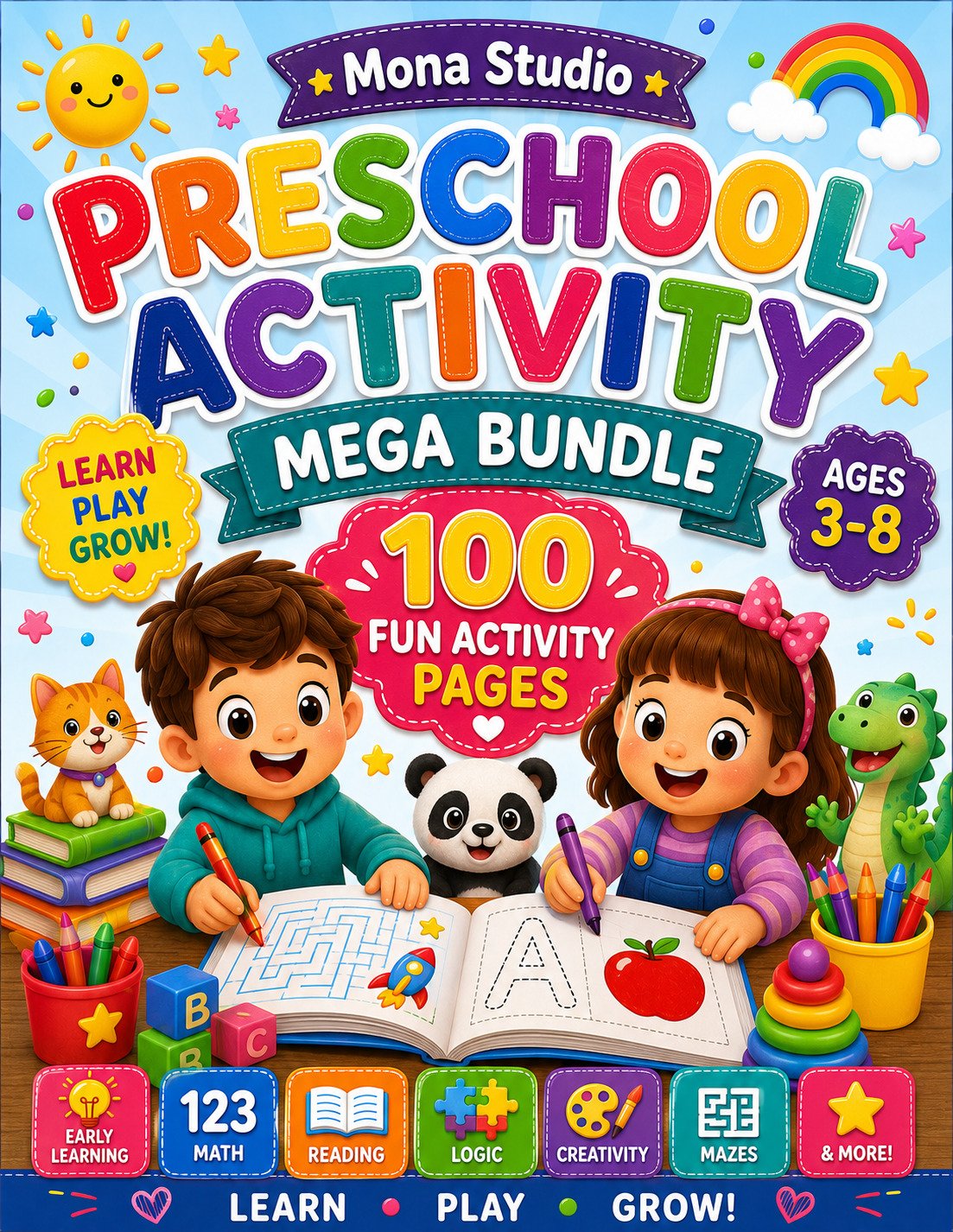 b2c40ce5-8e01-4c3a-8ec9-d9e0a5ec9488 preschool activity mega bundel - Image 1