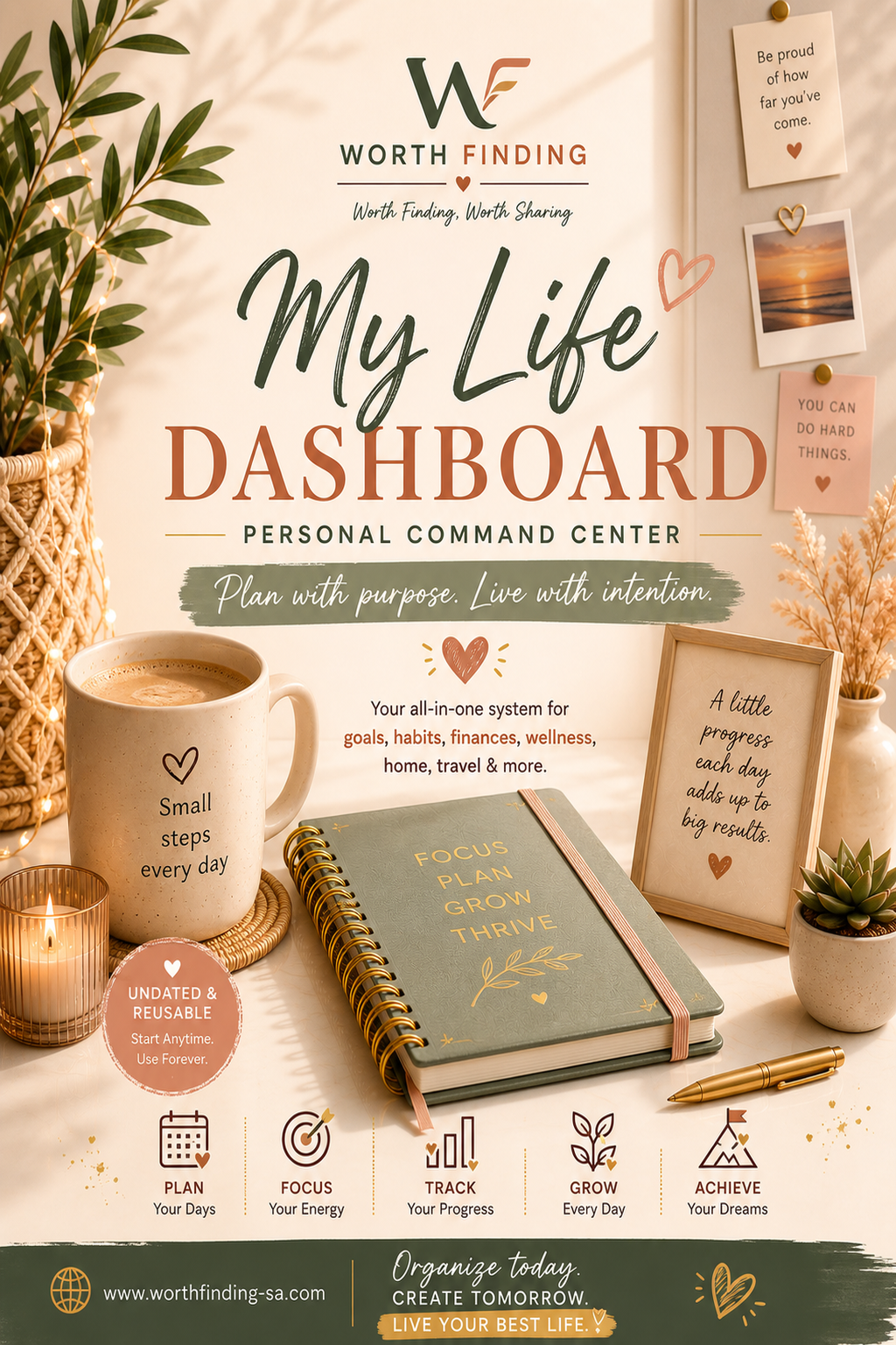 01-My Life Dashboard_1024x1536 My Life Dashboard | اجمع تفاصيل حياتك في مساحة واحدة صُممت لك - الصورة 1