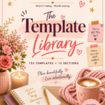 135 قالبًا لتمنح تفاصيل حياتك طريقتها الخاصة | The Template Library
