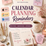 Calendar Planning Reminders | Plan, Remember & Stay in Sync